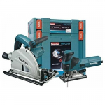 Makita Makita saw set MEU029J - blue / black - dip saw and pendulum jigsaw | MEU029J | 0088381640046