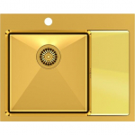 Zlewozmywak Quadron RUSSEL 116 SteelQ PVD złoty | 5903242535949 | 5903242535949