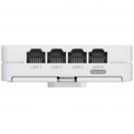 Ruijie Reyee RG-RAP62-Wall | Access Point, 5 port&oacute;w, 1xPoE IN, 5xGE, 1xPoE Out 10W, WiFi 6, 2,4GHz/5GHz, AX3000, 2x5,4dBi, Naścienny, Roaming, Cloud, Mesh | 6976915003402 | 6976915003402