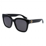 SUNGLASSES GUCCI WOMEN GG0034SN-001 (Lens/Bridge/Temple) 54/20/140 mm) | GG0034SN-001 | 889652386355