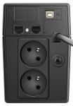 PowerWalker VI 800 SW FR katkestusvaba toiteallikas (UPS) Line-Interactive 0.8 kVA 480 W 2 AC pistikupesa(t) | VI 800 SW FR | 4260074976366