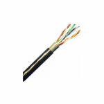 Lynx CS Paigalduskaabel, Cat5E, traat, PVC, 305m (LX-SLD-UTP5E-OUTDJ-BK) | LX-SLD-UTP5E-OUTDJ-BK | 8592457153436