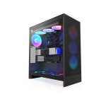 NZXT H7 Flow RGB ( 2024 )   (Black, Tempered Glass) | CM-H72FB-R1 | 5056547205526