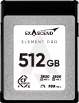 Karta ExAscend Karta ExAscend Element Pro CFexpress B 4.0 512GB | EXPC4SB512GB | 6972904955066