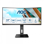 AOC 86,0cm (34")  CU34P2A   21:09 2xHDMI+DP+USB Curved | 208833005252 | 4038986118224