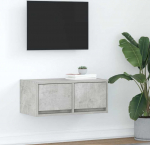 vidaXL TV-kapp betoon hall 60x31x25,5 cm liimpuit | 861496 | 8721158704153