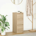vidaXL Kummut Sonoma Oak 29,5x34x76 cm Liimpuit | 861636 | 8721158705556