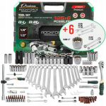 Zestaw narzędzi 125+6el. 1/4", 3/8", 1/2" Premium | RF-41252-5 Premium | 5906692113026