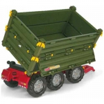 Rolly Toys Rolly Toys rollyTrailer Wielka Przyczepa 3 osie Multi Trailer | 4006485125012 | 4006485125012