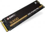 Emtec SSD M.2 NVMe PCIe 4.0 X400 2TB Intern retail | ECSSD2TX400 | 3126170170873