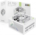 Toiteplokk GameMax Gamemax | PSU | GX PRO 1050G WH | 1050W | Gold | T&auml;ismodulaarne | White | GX PRO 1050G WH | 6931858767675