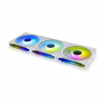 Lian Li UNI FAN SL-INF LCD FLEX juhtmevaba ventilaator, ARGB ja LCD - 120mm, white, 3-tk komplekt koos kontrolleriga | G9F.12SLIND1F3W.00 | 4718466023667