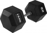 HMS hanteles Hex Pro gumētas 1 x 60 kg | 17-66-133 | 5907695518269