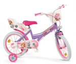 Toimsa Rower dziecięcy 16" Psi Patrol Fiolet 1680 Girl | TOI1680 | 8422084016807