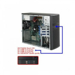Lietojumprogrammas Super Micro  Server SuperMicro Mid-Tower 4x3.5" fixed drive 600W Redundant | CSE-732I-R600B | 0672042439416