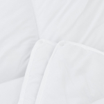 vidaXL Tekike komplektis koos padjaga 3 tk White 240 x 200 cm Mikrofiber | 3378145 | 8721288621849