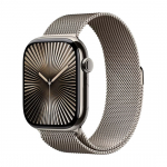 Watch Apple Watch Series 10 GPS + Cellular 46mm Natural Titanium Case with Sport Loop S/M - Natural Milanese | MC7Q4QL/A | 195949896347