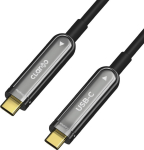 USB-kaabel Claroc USB-C - USB-C 10 m Black-silver (CLAROC-USBC-10M) | CLAROC-USBC-10M | 5907772507407