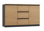 Topeshop 2D3S ANT/ART BA KPL kummut | M-MP-K-MAL-2D3S/BA-ANTA | 5904507205812