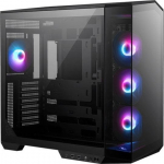 Korpus MSI MAG PANO 100R PZ Black ARGB (MAGPANO100RPZ) | MAGPANO100RPZ | 4711377231565