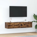 vidaXL TV-kapid 2 tk Smoked Oak 60x31x25,5 cm Liimpuit | 861499 VidaXL | 8721158704184