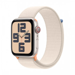 Apple Watch SE GPS 44mm Alu Mitternacht Sport Loop Armband tinte | MXEP3QF/A | 195949644498