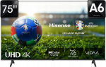 Hisense 75A6N LED 75'' 4K Ultra HD VIDAA televiisor | 75A6N | 6942351406961