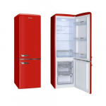 Amica KGCR 387100 R fridge-freezer Freestanding 244 L Red | FK2965.3RAA | 5906006712785