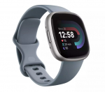 Fitbit Versa 4 Wasserfallblau / Aluminium in Platin | FB523SRAG | 8100388587222
