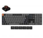 Klawiatura Keychron K5 QMK Wireless Mechanical Keyboard (Version 2) White Backlight / Brown | K5X-A3 | 4895248888871