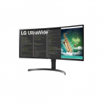 LG Electronics 35WN75CP-B (88.9 cm (35 Zoll), Black/silber, UWQHD, VA, HDMI, DisplayPort, USB-C, Curved, 100Hz Panel) | 35WN75CP-B.AEU | 8806091969491