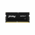 Kingston FURY Impact / SO-DIMM DDR5 / 16 GB / 6400 MHz / CL38 / 1x16 GB / Black | 203810034 | 740617335750