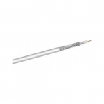 Kaabel Goobay 120 dB antennikaabel koaksiaalne, 4-kordne varjestus, CCS, 100 m, White | JAB-1338831 | 4040849275180