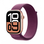 Watch Apple Watch Series 10 GPS + Cellular 46mm Rose Gold Aluminium Case with Sport Loop - Rose | MWY83QL/A | 195949566288