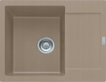 Zlewozmywak Franke Zlewozmywak wpuszczany MARIS MRG 611-62 Fragranit+ cappuccino, odpływ zatyczkowy | 17114.0676.027 | 7612986209624