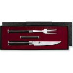 KAI KAI Shun Cutlery 3-pcs. Fork, Knife, Knife Rest | KAI DM907 | 4901601351996
