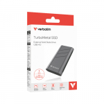V&auml;line SSD-ketas Verbatim TurboMetal 1TB Graphite (32021) | 32021 | 0023942320210