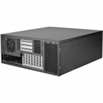 Silverstone SST-RM47-502I Rackmount Storage, 4HE, ATX - Black | GESV-566 | 4710679817231