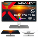 JAPANNEXT 54,6cm JN-IPS2152FHDR-C65W-FLD-T HDMI/DP Touch FHD | JN-IPS2152FHDR-C65W-FLD-T | 4589511167755