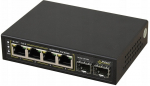 SFG64WP PULSAR PoE l&uuml;liti 6-pordiga Gigabit Ethernet 4xPoE+ 2xSFP 60W ilma toiteplokita | SFG64WP | 5902135320617