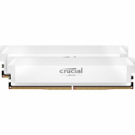 Crucial Pro DDR5-6400 64GB Kit (2x 32GB) OC Gaming White | CP2K32G64C40U5W | 0649528945778