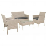 Gardlov Meble ogrodowe rattanowe beżowe Gardlov 26909 | 5900779961753 | 5900779961753