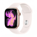 Watch Apple Watch Series 11 (2025) GPS 42mm Rose Gold Aluminium Case with Light Blush Sport Band S/M - Rose Gold | MEU05ET/A | 195950461084