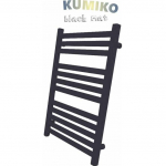 Grzejnik łazienkowy Hydroland GRZEJNIK ŁAZIENKOWY KUMIKO 950X540 CZARNY MAT 429W// GRŁ-G/K-950X540-CZ | 5904838123229 | 5904838123229