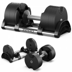 Zipro hantel reguleeritava kaaluga ROUND 24 kg | 5902659844354 | 5902659844354