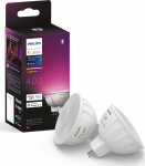 Philips Philips Hue LED-lamp MR16 2-pakend 400lm White Color Amb. | 49164900 | 8719514491649