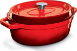 Sourcing ovaalne pott kaanega 5,6L mahutavusega | OVALRED | 4779039715099