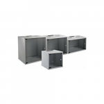 EFB-Elektronik 19" 12HE sienas korpuss Basic, FLAT-Pack, dziļums 450mm, RAL7035 | WGB-1912GR.45 | 4049759207045