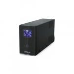 Zasilacz UPS LINE-INTERACTIVE 1500VA 3X IEC, 2X SCHUKO 230V, USB, RJ11 IN/OUT, LCD | EG-UPS-034 | 8716309080880