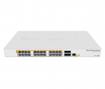 MikroTik 24xGig LAN, 4xSFP+ Rack 19" PoE 802.3af/at 500W (MT CRS328-24P-4S+RM) | CRS328-24P-4S+RM | 4752224002228